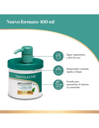 Trofolastin Crema Anti-Estrías Potenciador de...