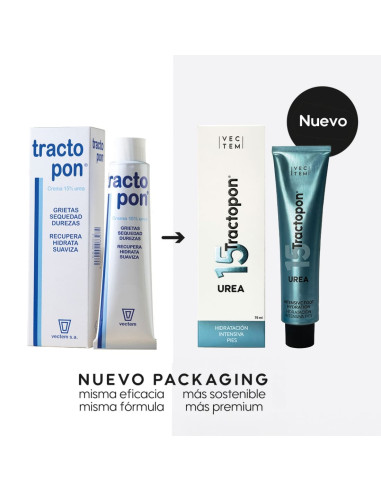 Vectem Tracto Pon Crema con Urea para Grietas,...