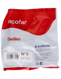 Acofar Dedil Látex Talla 6 - 1 unidad 2