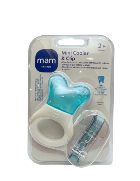 Mam Mini Cooler & Clip Mordedor Color Azul