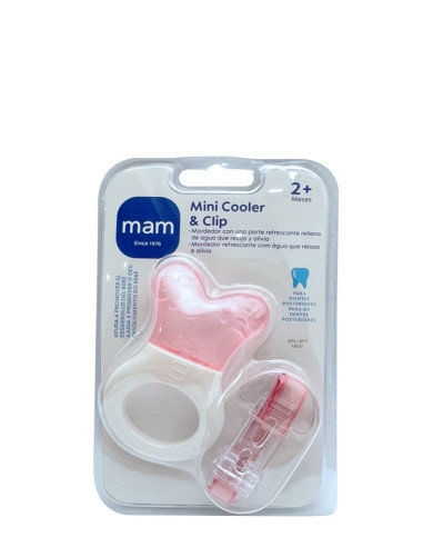 Mam Mini Cooler & Clip Mordedor Color Rosa