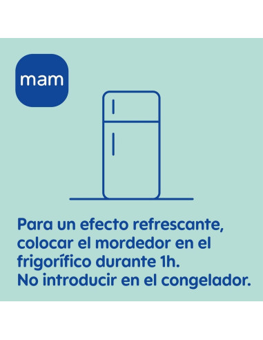 Mam Mini Cooler & Clip Mordedor Color Rosa