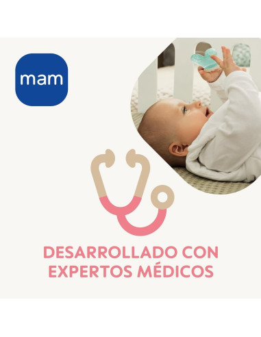 Mam Mini Cooler & Clip Mordedor Color Rosa