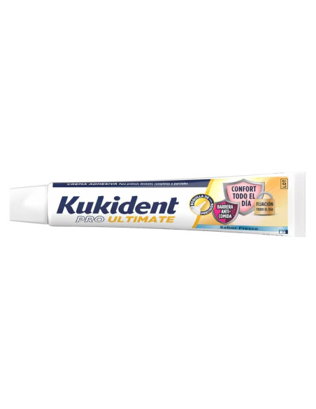 Kukident Pro Ultimate Crema Adhesiva Prótesis Dental Sabor Fresco 40 g