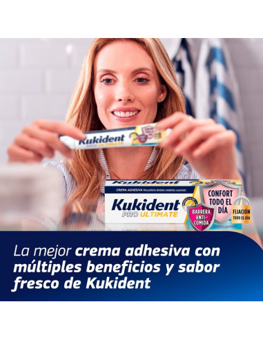Kukident Pro Ultimate Crema Adhesiva Prótesis...