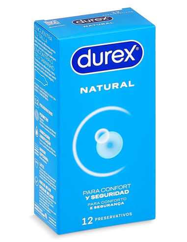 Durex Preservativo Natural Regular Fit 12...