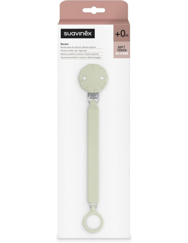 Suavinex Wonder Broche Pinza Silicona +0m