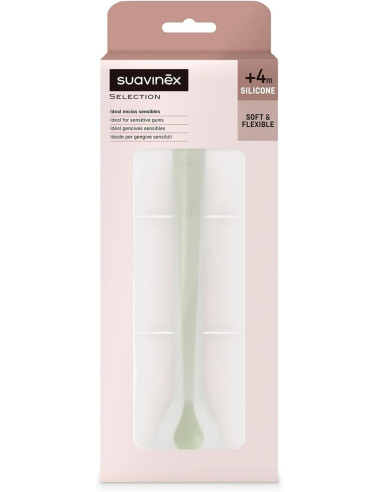 Suavinex Selection Cuchara Silicona +4m