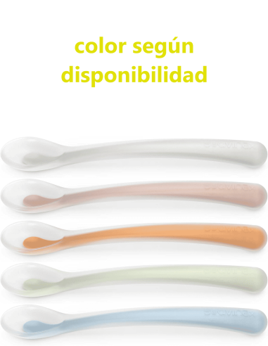 Suavinex Selection Cuchara Silicona +4m