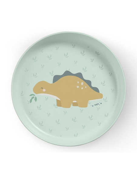 Saro Baby Vajilla 5 Piezas Wild Dinos +6m