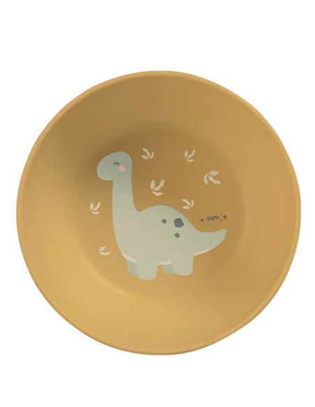 Saro Baby Vajilla 5 Piezas Wild Dinos +6m
