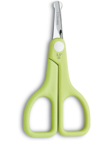 3 Claveles Tijera Uñas Bebé Acero Inoxidable 0-36m