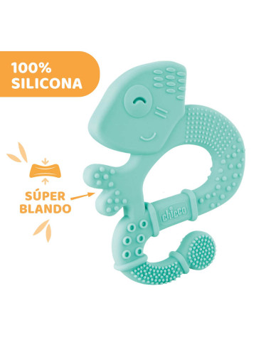 Chicco Mordedor Superblando de Silicona Iguana +2m