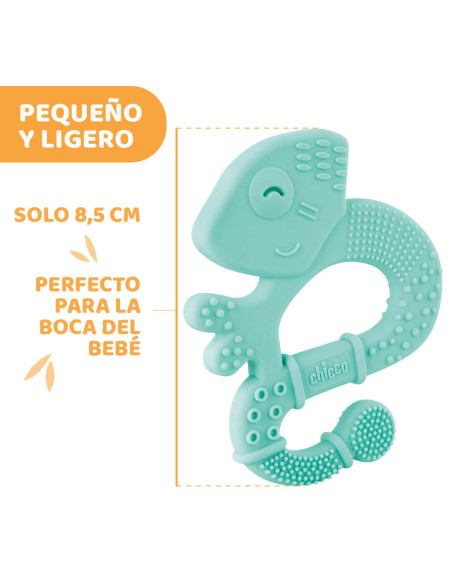Chicco Mordedor Superblando de Silicona Iguana +2m