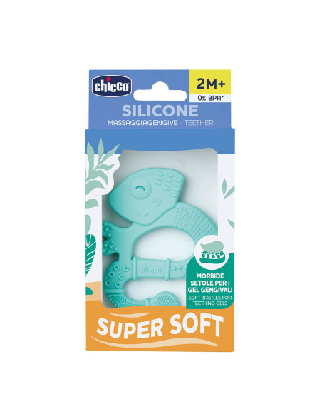 Chicco Mordedor Superblando de Silicona Iguana +2m
