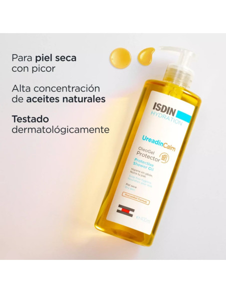 Isdin Ureadin Calm Oleogel Protector Piel Seca 400 ml
