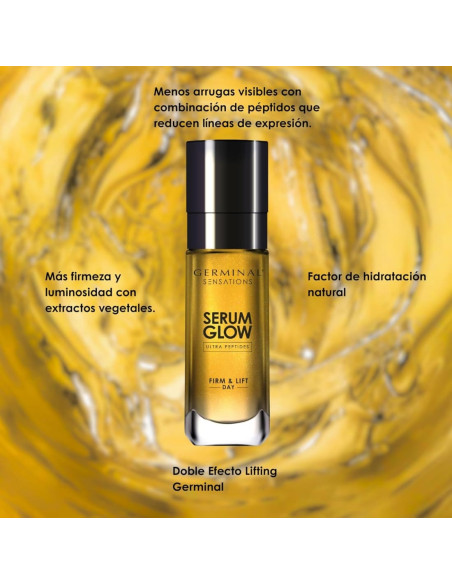 Germinal Sensations Sérum Glow Antiedad Doble Efecto Lifting Day 30 ml