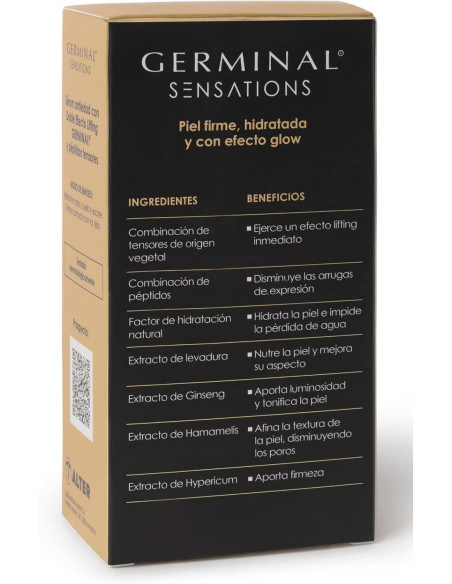 Germinal Sensations Sérum Glow Antiedad Doble Efecto Lifting Day 30 ml