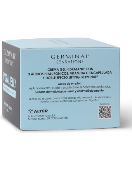 Germinal Sensations Hydra Jelly Crema Gel Hidratante Doble Efecto Lifting Day 50 ml