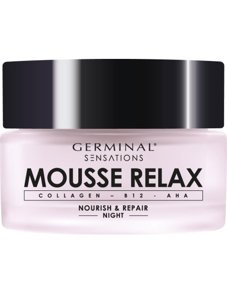 Germinal Sensations Mousse Relax Crema Mousse Redensificante y Reparadora Night 50 ml