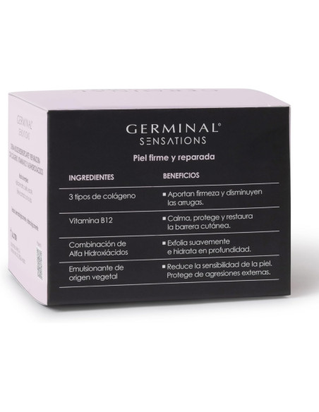 Germinal Sensations Mousse Relax Crema Mousse Redensificante y Reparadora Night 50 ml