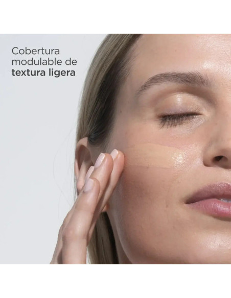 Isdin Coverage Base de Maquillaje con muy alta protección SPF 50+ Color 1.0 Pearl - 30 g