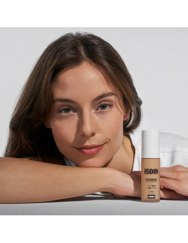 Isdin Coverage Base de Maquillaje con muy alta...