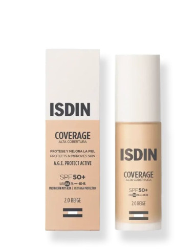 Isdin Coverage Base de Maquillaje con muy alta...