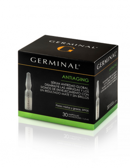Germinal Sérum Antiedad Piel Mixta/Grasa 30 Ampollas
