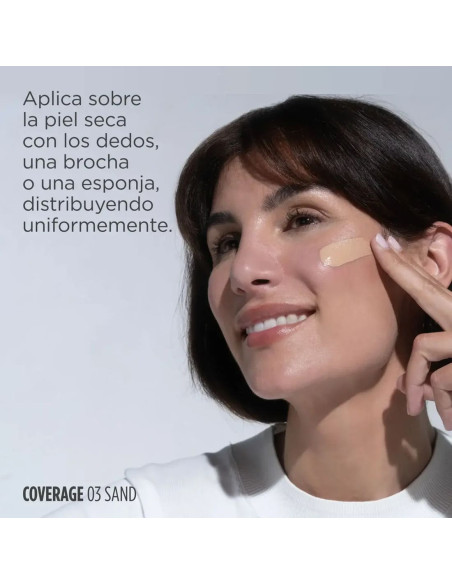 Isdin Coverage Base de Maquillaje con muy alta protección SPF 50+ Color 3.0 Sand - 30 g