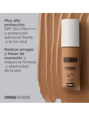 Isdin Coverage Base de Maquillaje con muy alta...