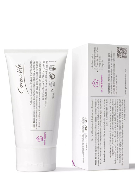 Galenicum Derma Rosenium Gel Limpiador de Textura Transformante Gel-to-Milk 100 ml