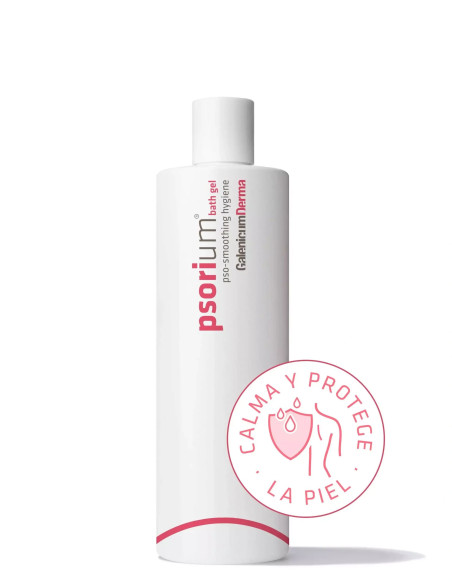 Galenicum Derma Psorium Gel de Baño de Acción Limpiadora Hidratante 400 ml