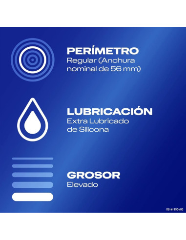 Durex Preservativo Extra Seguro Regular Fit 12...