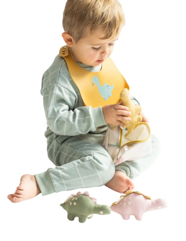 Saro Peluche con Sonajero Wild Dino +0m