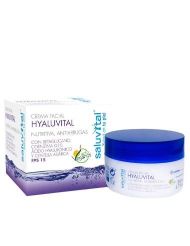 Saluvital Crema Facial Nutritiva Antiarrugas...