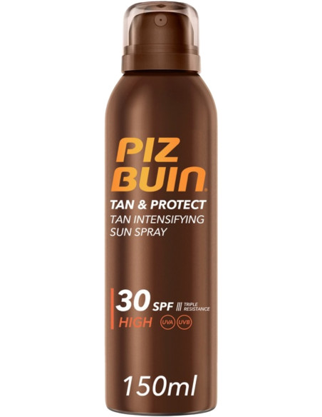 Piz Buin Tan & Protect Spray Solar Intensificador del Bronceado SPF 30 - 150 ml