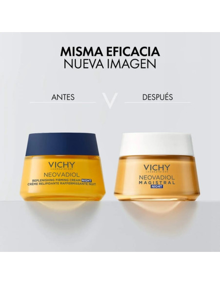 Vichy Neovadiol Crema Reafirmante y Nutritiva Magistral de Noche 50 ml