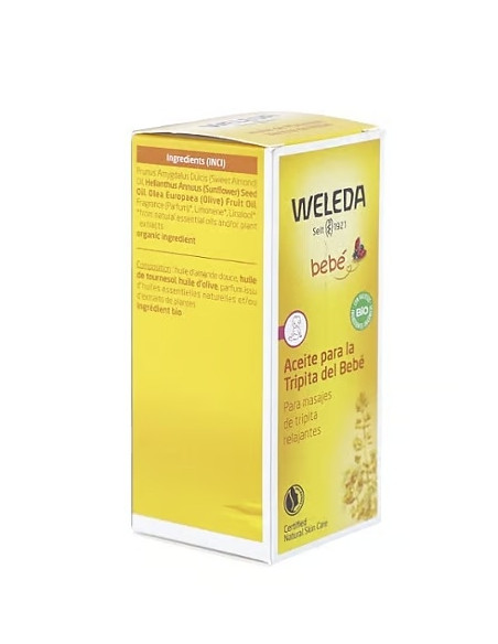 Weleda Baby Aceite para el Masaje de Tripita del Bebé 50 ml