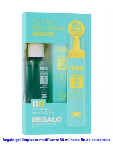 Isdin Acniben 2 Night Concentrate Sérum...