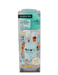 Suavinex Biberón Tetina Anatómica de Latex Flujo Denso... 2