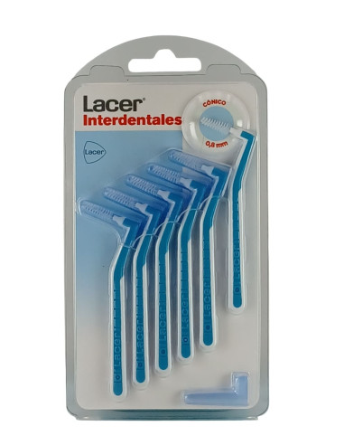 Lacer Cepillo Interdental Angular Cónico 0.8 mm...