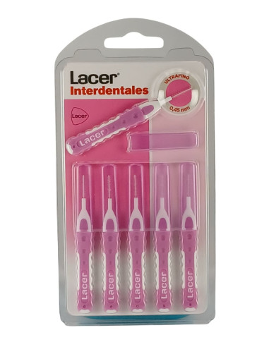Lacer Cepillo Interdental Recto Ultrafino 0.45...