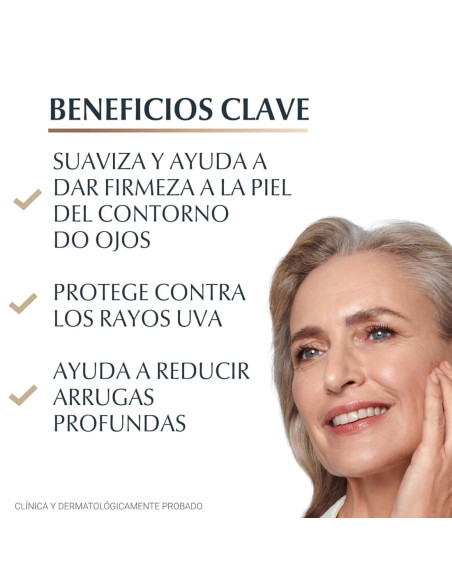 Eucerin Hyaluron Filler Elasticity Crema de Día SPF30 – 50 ml  + Crema Contorno de Ojos SPF20 – 15 ml
