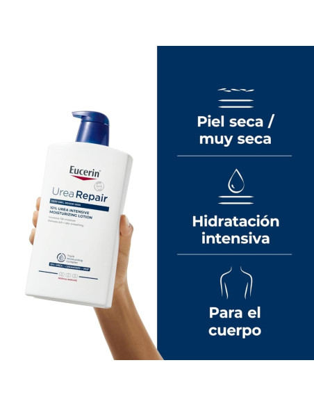 Eucerin UreaRepair Plus Loción Hidratante Intensiva 10% Urea 1000 ml