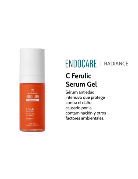 Endocare Radiance C Ferulic Sérum Gel Antipolución Antioxidante 30 ml