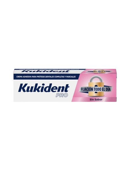 Kukident Pro Crema Adhesiva Prótesis Dental Sin Sabor 47 g