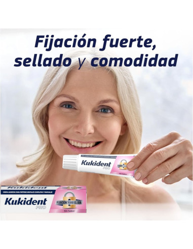 Kukident Pro Crema Adhesiva Prótesis Sin Sabor...