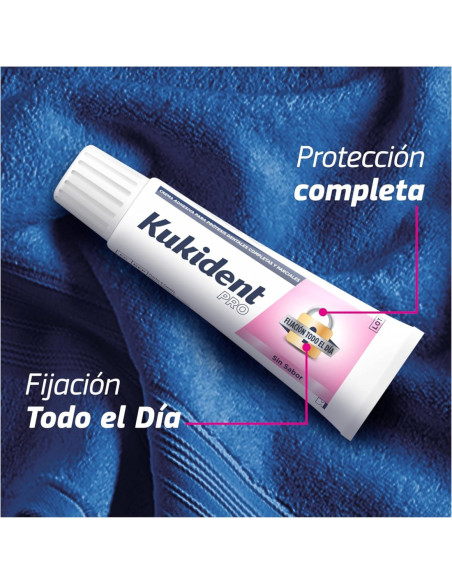 Kukident Pro Crema Adhesiva Prótesis Sin Sabor 70 g