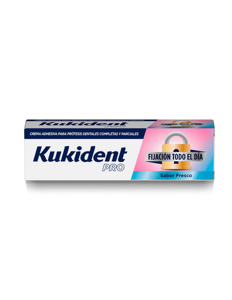 Kukident Pro Crema Adhesiva Prótesis Dental Sabor Fresco 47 g
